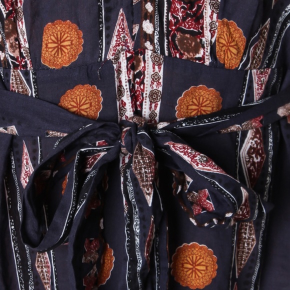 FREE SPIRIT MIDI DRESS|BOHO WRAP DRESS|MIDI DRESS - Picture 5 of 6